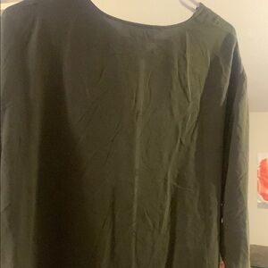 Elegant Olive Green Pantsuit